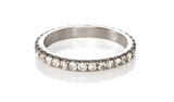 Aliança Cravejada De Diamantes 2 Pontos
